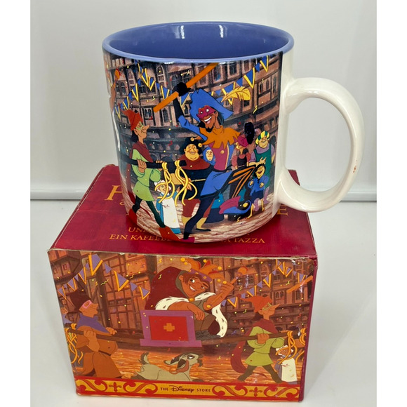 Vintage Walt Disney The Hunchback of Notre Dame Collectible Coffee Mug and Box - Picture 4 of 8